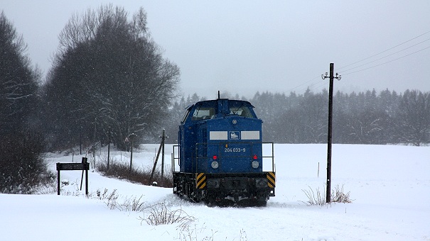 204 033-9 bei Hildbrandsgrün - Foto: Volker Seidel, Münchberg