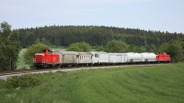 212 298-4 und 212 094-7 - Foto: Volker Seidel, Münchberg