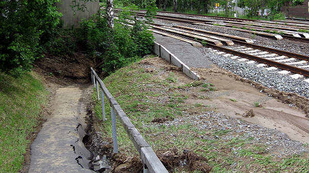 Unwetter am 05.06.2011 - Foto: Dennis Philipp, Neuenmarkt