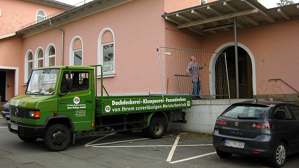 Bauzaun - Foto: Dennis Philipp, Neuenmarkt