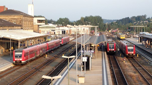 Hof Hbf - Foto: Dieter West, Hof