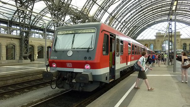 Dresden Hbf - Foto: Manfred Hösch, Hof