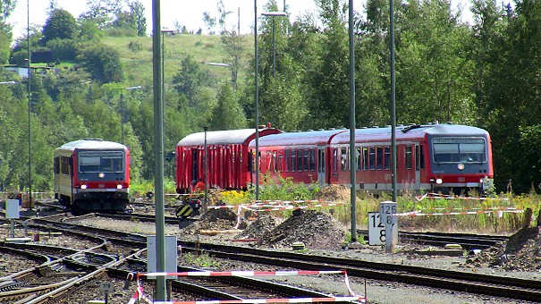 Hof Hbf - Foto: Bruno Beobachter, Bad Steben