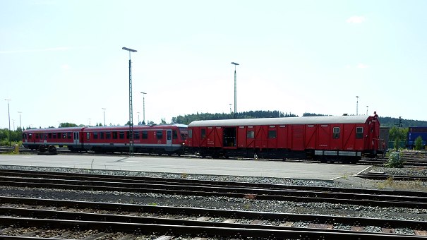 Hof Hbf - Foto: Bruno Beobachter, Bad Steben