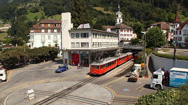 Bahnhof Vitznau - Foto: Andreas Rieß, Oberkotzau