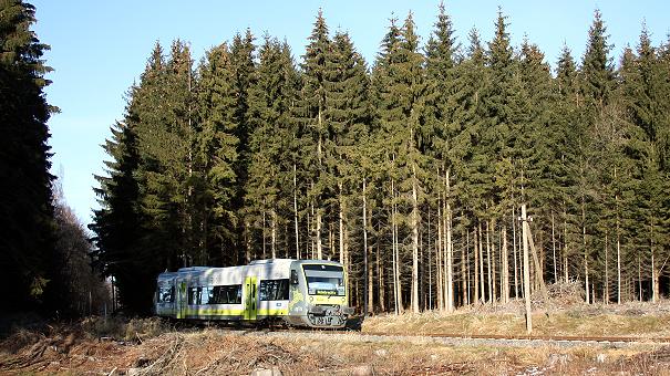 VT 650.716 bei Hildbrandsgrün - Foto: Volker Seidel, Münchberg