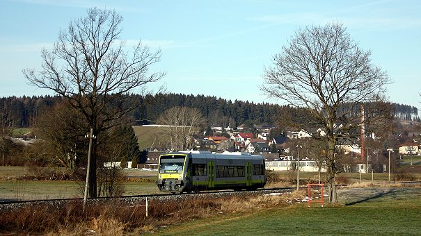 VT 650.716 kurz hinter Helmbrechts - Foto: Volker Seidel, Münchberg