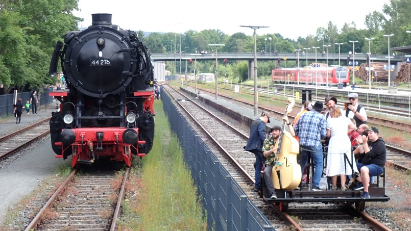 MEC 01 Handhebeldraisine zu Pfingsten 2025 im DDM - Foto: Roland Fraas, Neuenmarkt