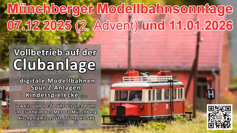 Modellbahnsonntage - Vorbereitungen laufen an ... - Foto: Volker Seidel 2025-10-25_Modellsonntage2025.jpg