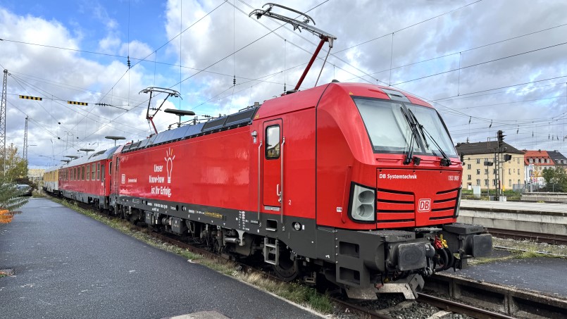 Messzug - 193 969-3 in Bamberg - Foto: Volker Seidel Messzug - 193 969-3 in Bamberg - Foto: Volker Seidel, Münchberg