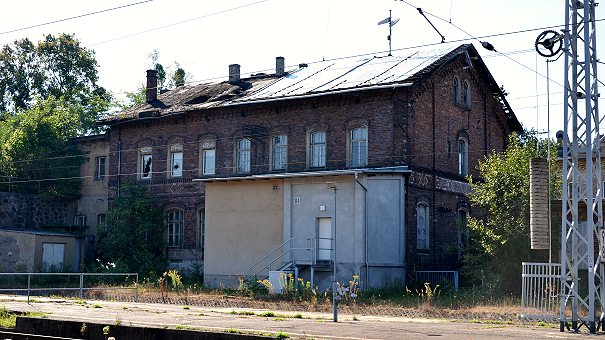 Bahnhof Hosena - Foto: Willi Haupt, Berlin