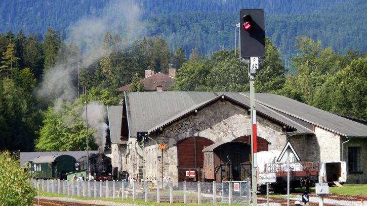 4. Mai 2018: 39. MEC 01 Medienabend "Historische Lokomotiven" - Lokalbahnmuseum in Bayerisch Eisenstein - Foto: Hannes Holz-Koberg, Bayreuth