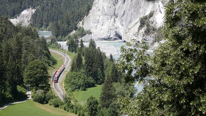 41. MEC 01 Medienabend - Rheinschlucht - Foto: Volker Seidel