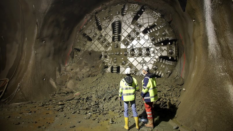 45. MEC 01 Medienabend - Koralmtunnel - Foto: ÖBB Infra - Sammlung Holz-Koberg, Bayreuth