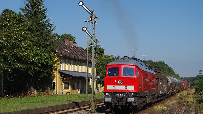 47. MEC 01 Medienabend - 232 571-0 mit dem 51716 in Freihöls - Foto: Martin Pfeifer, Kümmersbruck