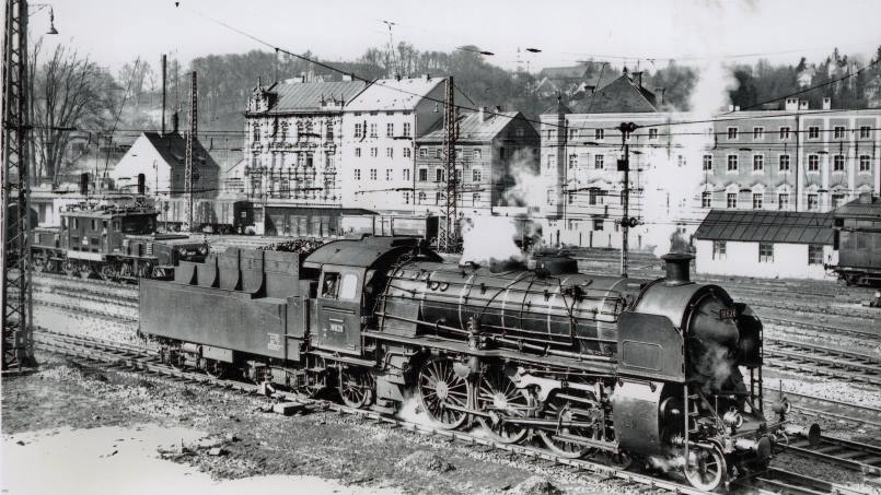 48. MEC 01 Medienabend - 18 626 in Passau Carl Bellingrodt/Archiv Eisenbahnstiftung - Foto: Carl Bellingrodt/Archiv Eisenbahnstiftung - Sammlung Johannes Holz-Koberg