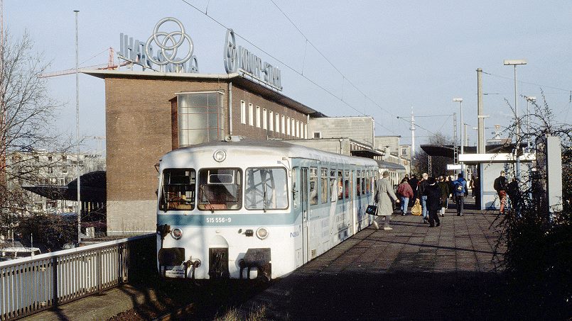 59. MEC 01 Medienabend: Mit Martin Pfeifer unterwegs! - Die Akkutriebwagen der Baureihe 515 - 1995 im Ruhrgebiet - Foto: Martin Pfeifer