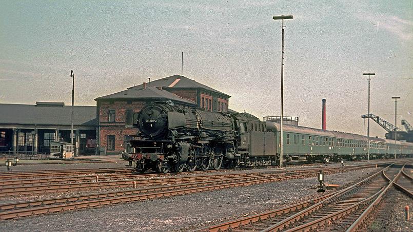 63. MEC 01 Medienabend: 50 Jahre Abschied von der 01 in Hof - 01 169 in Hof - Foto: Sammlung Peter Pfister