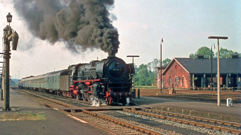 63. MEC 01 Medienabend: 50 Jahre Abschied von der 01 in Hof - 01 210 Neuenmarkt-Wirsberg - Foto: Sammlung Peter Pfister