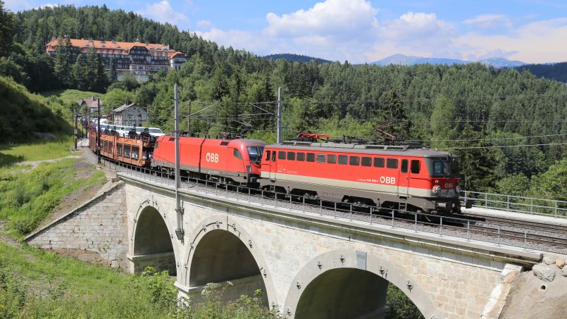 70. MEC 01 Medienabend: Eisenbahnromantik - Semmeringbahn - Foto: Peter Pfister