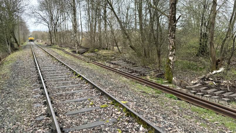 Zeller Lokalbahn: Bauarbeiten begonnen - Foto: Volker Seidel, Münchberg