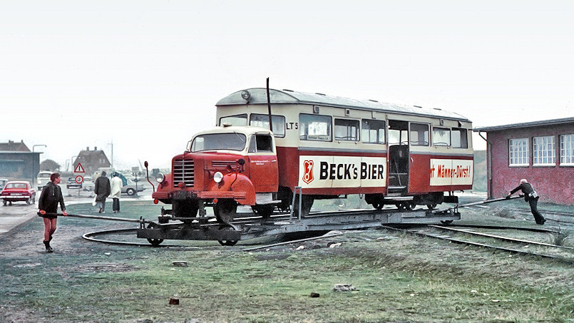 73. MEC 01 Medienabend: Interessante Bilder - Die Sylter Inselbahn - Foto: Dieter Junker Eisenbahnstiftung J.S.