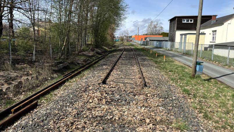 Zeller Lokalbahn: Bauarbeiten update - Foto: Volker Seidel, Münchberg