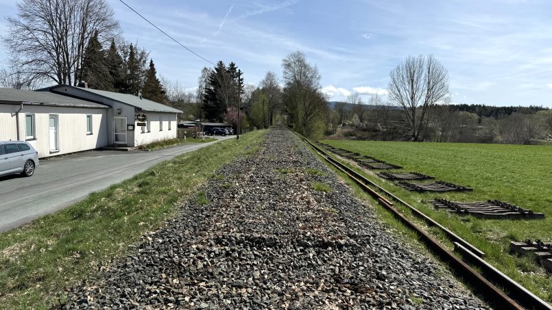 Zeller Lokalbahn: Bauarbeiten update - Foto: Volker Seidel, Münchberg