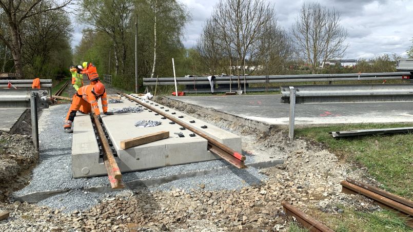 Zeller Lokalbahn: Update 10.04.2024 - Foto: Dennis Philipp, Münchberg