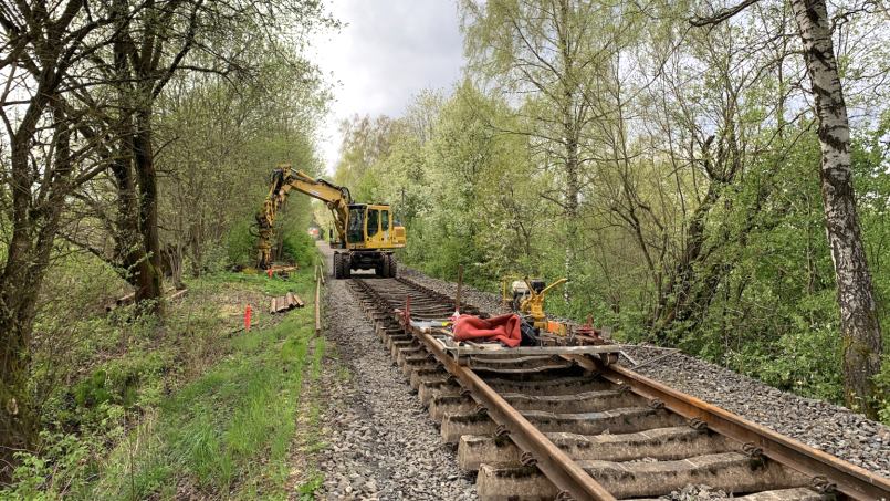 Zeller Lokalbahn: Update 17.04.2024 - Foto: Dennis Philipp, Münchberg