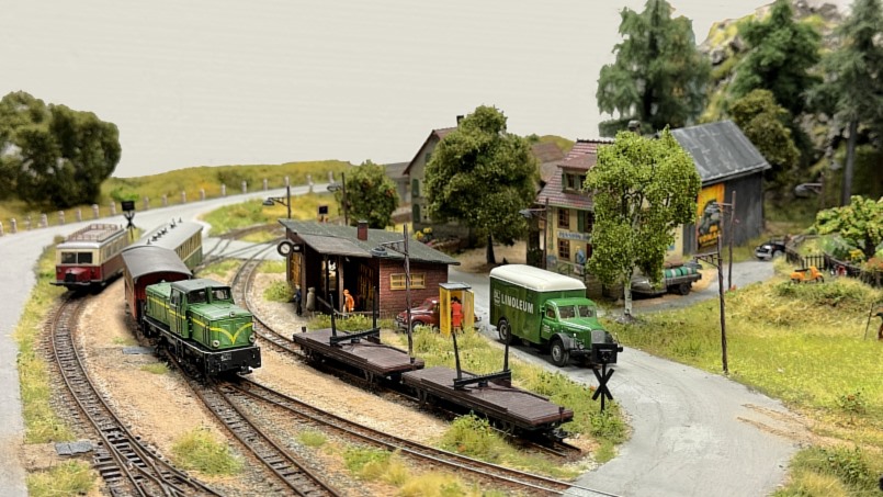 7.&nbsp;Dezember 2025 und 11.&nbsp;Januar 2026 - M&uuml;nchberger Modellbahnsonntage - NKB mit Faller-Car-System - Foto: Volker Seidel, M&uuml;nchberg