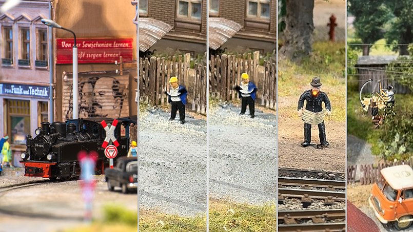 7.&nbsp;Dezember 2025 und 11.&nbsp;Januar 2026 - M&uuml;nchberger Modellbahnsonntage - SDR mit bewegten Figuren - Foto: Volker Seidel, M&uuml;nchberg