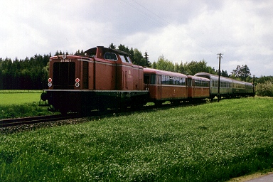 100 Jahre Münchberg - Helmbrechts, Lokzug für die Ausstellung in Helmbrechts