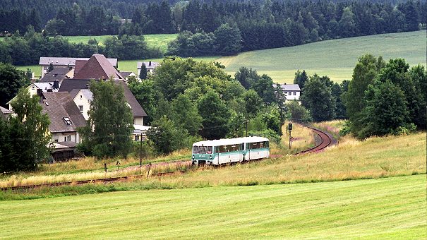 Am schönsten Fotostandpunkt bei Marxgrün