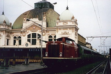 Unmittelbar vor der Rückfahrt nach Münchberg