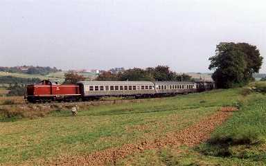 V 100 1023 und 213 333 bei Heroldsberg